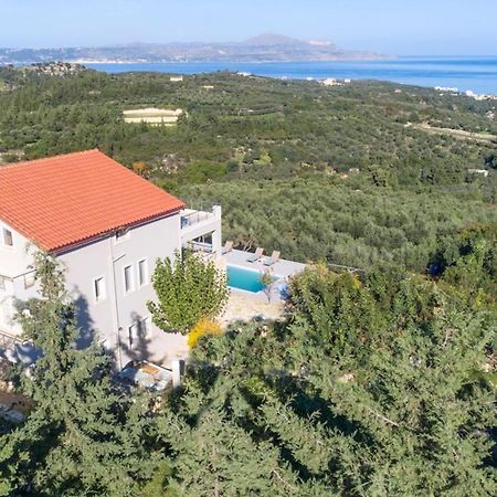 Villa Konstantinos Hilltop Vineyard Escape Almirida Exteriör bild